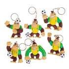 Chaveiros Equipe Futebol Super Mario Donkey Kong Jr - Brasil